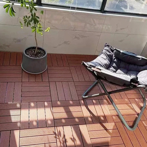 Dalles de <span class=keywords><strong>terrasse</strong></span> WPC contemporaines à emboîter, économiques, en composite bois-plastique, pour balcon, jardin, <span class=keywords><strong>terrasse</strong></span> extérieure, à assembler soi-même - Product Image 3
