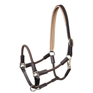 Harnais de cheval en cuir de qualité supérieure personnalisable, avec couronne rembourrée, réglable, pour l'entraînement équestre, vente en gros ADIBA OVERSEAS - Product Image 1