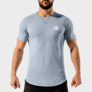 Camiseta Deportiva Casual Ligera y Elástica para Hombre, Ecológica, Transpirable, de Secado Rápido, Corte Ajustado para Entrenamiento Físico y Ropa Deportiva - Product Image 1