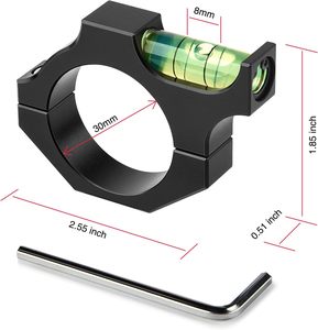 Kit de niveau à bulle EZshoot 30 mm, outil de nivellement de précision et d'alignement anti-inclinaison - Product Image 4