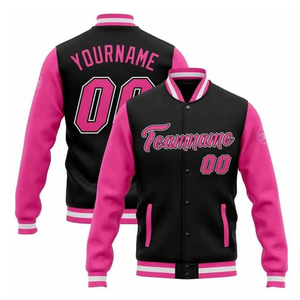 Custom Cotton-Blend Varsity Sweat-<b>Jacket</b> – Soft-Touch Fleece Lining, and High-Density Rib-Knit Cuffs - Product Image 4
