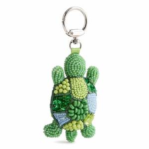 Custom Handmade Seed Beads Embroidery Keyring for <b>Bags</b> and <b>Keys</b> Decorative Glass Seed Bead Keychain with Embroidery Craft Work - Product Image 1