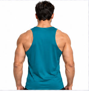 Low Price <b>Mens</b> Sleeveless T Shirt Tank Top Summer Fitness Sportswear Cotton Bamboo Fiber <b>Gym</b> <b>Vest</b> Comfortable Breathable Sporty - Product Image 4