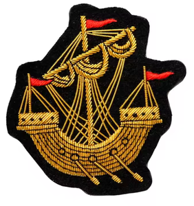 Parche Bordado a Mano de Alta Calidad con Logotipo Personalizado, Insignia para Blazer, Parche Bordado con Hilo Hecho a Mano de Primera Calidad, para Coser en Prendas, Chaquetas y Gorras - Product Image 3