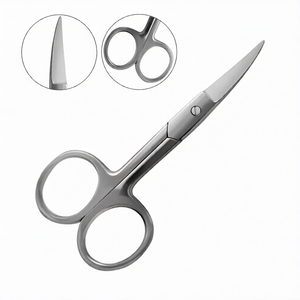 <b>Nail</b> Scissors 3.5 Inch Curved Blades Stainless Steel Manicure Pedicure <b>Nail</b> Cutting Scissors Professional Cuticle <b>Nail</b> <b>Tool</b> - Product Image 2