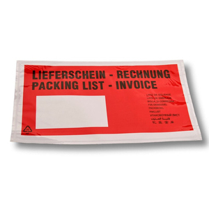 Enveloppe autocollante durable pour liste de colisage, vierge et imprimée, pour l'emballage de colis et de cartons - Product Image 2