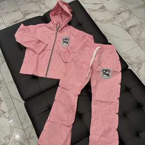 Conjunto Deportivo de Dos Piezas para Hombre, Chaqueta Cortavientos de Nailon para Gimnasio y Fitness, Trajes de Entrenamiento Personalizados y Profesionales - Product Image 6