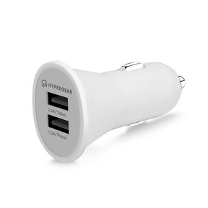 Caricabatterie per auto gommato con doppia porta USB 2.4A, generazione 2 - Product Image 4