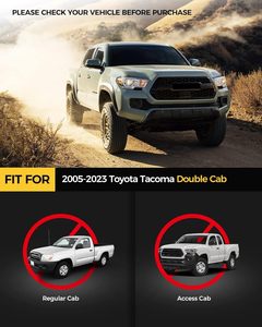 Estribos Laterales de Acero Reforzado para Camionetas F150 F250 F350 <span class=keywords><strong>Ram</strong></span> 1500 4Runner Silverado, Estribos Laterales Personalizados, Barras Nerf - Product Image 2
