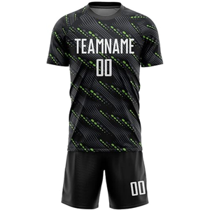 Equipación de fútbol de club europeo, diseño minimalista en azul marino y dorado, camiseta de fútbol premium, ligera, de secado rápido, lista para incluir patrocinadores. - Product Image 5