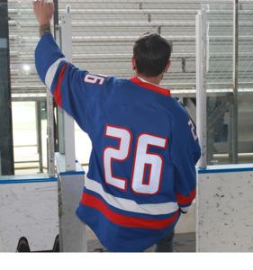 Nuevo Diseño de Jersey de Hockey sobre Hielo Sublimado, Nombre del Equipo, Número, Logotipo, Jersey de Hockey sobre Hielo con Bordado, Cosido, para Jugadores - Product Image 2