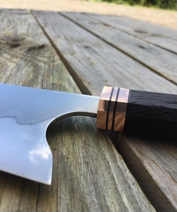 Cuchillo de Chef Premium 2026 de Acero al Carbono Afilado como una Navaja, Hecho a Mano con Mango de Madera, Cuchillo de Cocina para Cocinar, Fabricante - Product Image 2