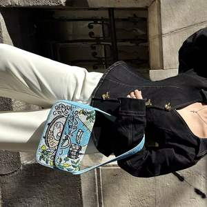 Bolso Boho de Último Diseño Hecho en India, el Más Vendido, para Mujer, Bolsos de Mano con Cuentas, Disponible a Precio de Mayoreo para Exportación - Product Image 1