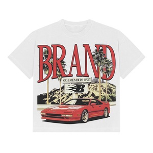 Camisetas Premium al por Mayor, Totalmente Personalizadas, 2026, 100% Algodón, Cuello Redondo, Corte Holgado para Hombre - Product Image 4