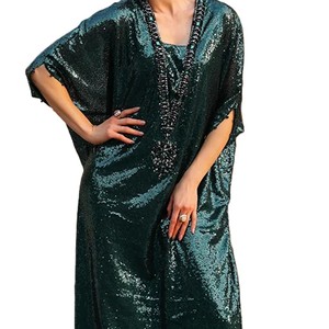 Vestido Kaftan, Talla Personalizada, Largo, Corte Holgado, Proveedor Mayorista de Ropa, Fabricante, Producción de Prendas - Product Image 4