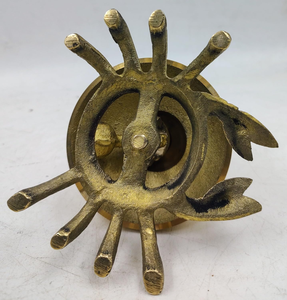 <b>Brass</b> Spider Shaped Service <b>Bell</b> Novelty Hand Press Table <b>Bell</b> Sculptural Reception Desk Accessory for Hotel Restaurant Office - Product Image 3