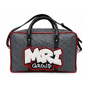Bolsa de Viaje de Piel Auténtica Personalizada al Por Mayor, Forro de Poliéster Resistente, Estilo Vintage para Hombre, Cierre de Cremallera de Alta Calidad - Product Image 1