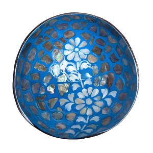 ชามมะพร้าวเปลือกหอยมุกชามกะลามะพร้าวขายส่งจำนวนมากจากโรงงานเวียดนามราคาถูกปรับแต่งสีได้ - Product Image 1