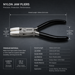 Alicates de Nylon al por Mayor, Herramienta Profesional para Doblar Alambre en Joyería, Alicates de Precisión que No Dañan el Material - Product Image 3