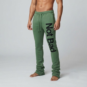 Pantalones Deportivos de Hombre, Corte Ajustado, con Cordón, Bolsillos y Estilo Jogger, Largos, para Descansar - Product Image 1