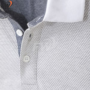 เสื้อโปโล เสื้อยืดโปโล ขายดี ดีไซน์ใหม่ รับทำโลโก้ สีพื้น ระบายอากาศได้ดี สำหรับผู้ชาย บริการ OEM - Product Image 5