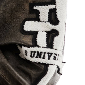 High Quality Letterman Varsity <b>Jackets</b> Wool Body Genuine <b>Leather</b> Sleeves <b>Winter</b> Wear Smart and Stylish Men's <b>Jacket</b> - Product Image 2