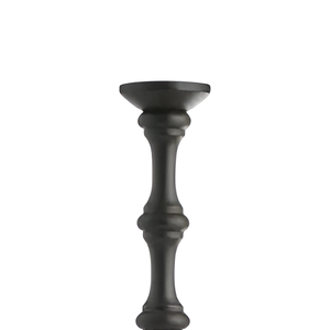 Nouveau support à bougie en aluminium coulé finition noir mat pour la décoration de la maison, qualité supérieure, fait main, personnalisé, vente en gros S/2 - Product Image 4