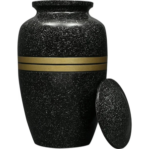 Urnas de Cremación para Cenizas Humanas Adultas, Urna Conmemorativa de 200 Pulgadas Cúbicas, Urna Funeraria de Metal Hecha a Mano con Bolsa de Terciopelo - Product Image 4