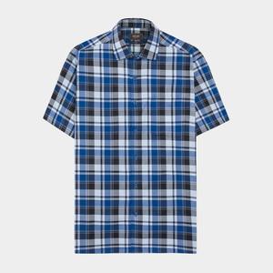 Camisas de Vestir Bordadas a Rayas 100% Algodón para Hombre Aristino, Estilo de Trabajo, Secado Rápido, Transpirables, Manga Corta - Product Image 5