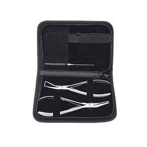 Kit d'outils professionnels en acier inoxydable de haute qualité pour l'application et le retrait d'extensions de cheveux à bandes adhésives – Vente en gros - Product Image 4