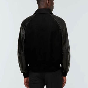 Wholesale Custom Varsity Bomber <b>Jacket</b> for Men and <b>Women</b> <b>Waterproof</b> Breathable Cotton Wool Letterman <b>Jacket</b> High Street <b>Winter</b> - Product Image 5