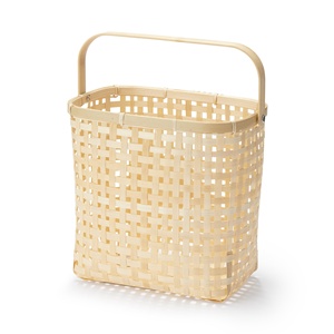 Bamboo <b>basket</b> for storage fruit wine bottle best seller handcrafted natural <b>weave</b> flower <b>baskets</b> - Product Image 1