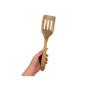 Natural Vietnam Wooden Cooking <b>Spoon</b> Set Made from Solid Wood for Mixing, Stirring, <b>Serving</b> and Restaurant Kitchen Use - Product Image 3