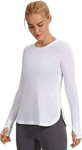 Camiseta de Compresión de Manga Larga para Mujer, de Alta Calidad, Verde, Spandex y Poliéster, Secado Rápido, Transpirable, para Entrenamiento, 220g, OEM - Product Image 3