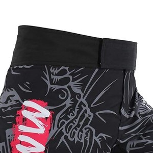 Pantalones Cortos de MMA con Estampado por Transferencia de Calor Personalizados, Más Vendidos, Transpirables, Ligeros, de Secado Rápido, Color Personalizado, Unisex - Product Image 4