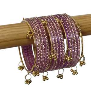Premium Quality Rain Drop Glass <b>Bangles</b> Hard Glass <b>Bangles</b> Beautiful Colours 8 Colours And 8 Dozens Available In All Sizes - Product Image 1