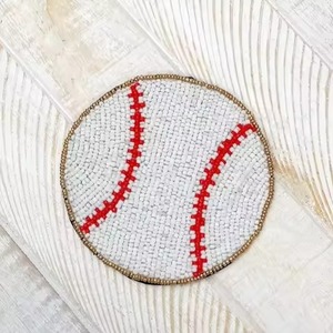 Modern Seed Beads <b>Beaded</b> <b>Coaster</b> With Color Design Trendy Seed Beads Embroidered <b>Coaster</b> Set Home Use - Product Image 5