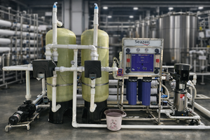 industrial 6000 LPH Fully <b>Auto</b> RO fully automatic reverse osmosis water purification machinery stainless steel skid filtration - Product Image 2