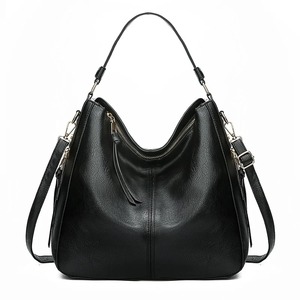 2026 PU Leather Made Shoulder Bag Women Zipper Tote Handbag <b>Large</b> Capacity Portable Office Travel <b>Purse</b> For Ladies - Product Image 4