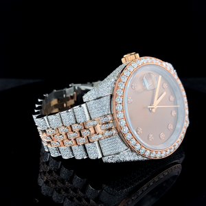 Reloj Mecánico Analógico de Acero Inoxidable de 100 Bares, Resistente al Agua, Estilo Hip Hop Clásico Unisex, Hecho a Mano con Diseño Artístico de Joyas de Belleza - Product Image 3