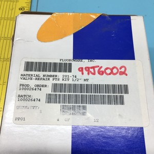 ชุดซ่อมวาล์ว Fluoroware 201-74 PTS ขนาด 1/2" MT - อุปกรณ์และอะไหล่เซมิคอนดักเตอร์ระดับโลกที่เชื่อถือได้ - Product Image 4