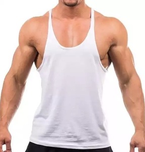 Custom High Quality <b>Men</b> <b>Stringer</b> Tank Top Gym Workout Bodybuilding Fitness Sleeveless Athletic <b>Vest</b> - Product Image 3