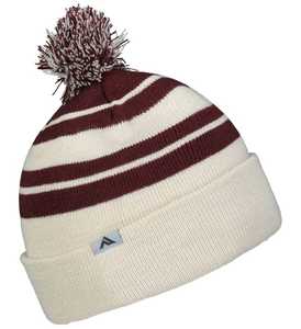 Wholesale Custom Striped Unisex Knit Cuffed Beanies <b>Winter</b> <b>Cap</b> Soft Warm Beanie Wool Blend Outdoor Sports Ear Protection <b>Cap</b> OEM - Product Image 2