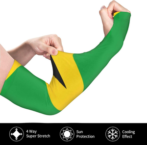 Manchons de bras unisexes grande taille avec protection UV supérieure, légers, respirants, 100 % polyester, rafraîchissants, pour le cyclisme, logo personnalisé - Product Image 3