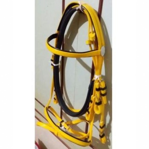 Brida de Cuero Inglés de Primera Calidad para Caballos, Brida Ecuestre de Alta Calidad para Entrenamiento y Competición - Product Image 4