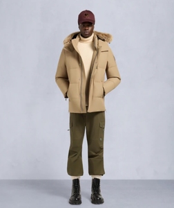Chaquetas de Invierno para Hombre, Marca de Lujo, Color Beige, Ligeras, Impermeables, Ecológicas, Transpirables, de Poliéster/Nailon - Product Image 3
