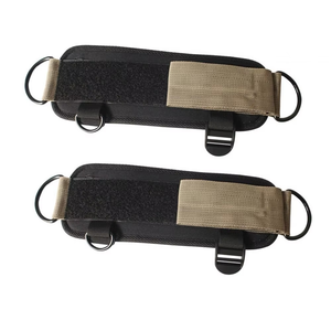 Sangles de cheville réglables en cuir imperméables et isolées, robustes, avec fermeture auto-agrippante, respirantes, pour l'hiver, protection complète - Product Image 2