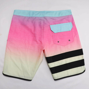Beach board shorts Polyester Swimming Water Reactive Luxury Logo Beach Custom Swim <b>Trunks</b> Shorts for <b>Men</b> custom logo offer - Product Image 5
