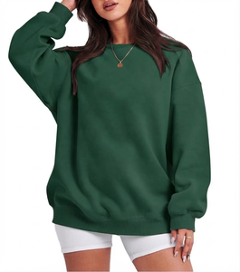 <b>Top</b> Quality Women's Knitted Regular Length Full Sleeves Orange Color Oversized <b>Mock</b> <b>Neck</b> Casual Style Anti-Shrink Sweatshirt - Product Image 3