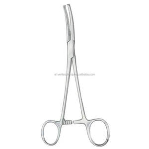 Pinza de Acero Inoxidable Alemán de Grado Premium A-1 VERITAS, Manual, Larga, 19 cm, para Oftalmología, Portaagujas Arteriales, Reutilizable - Product Image 1